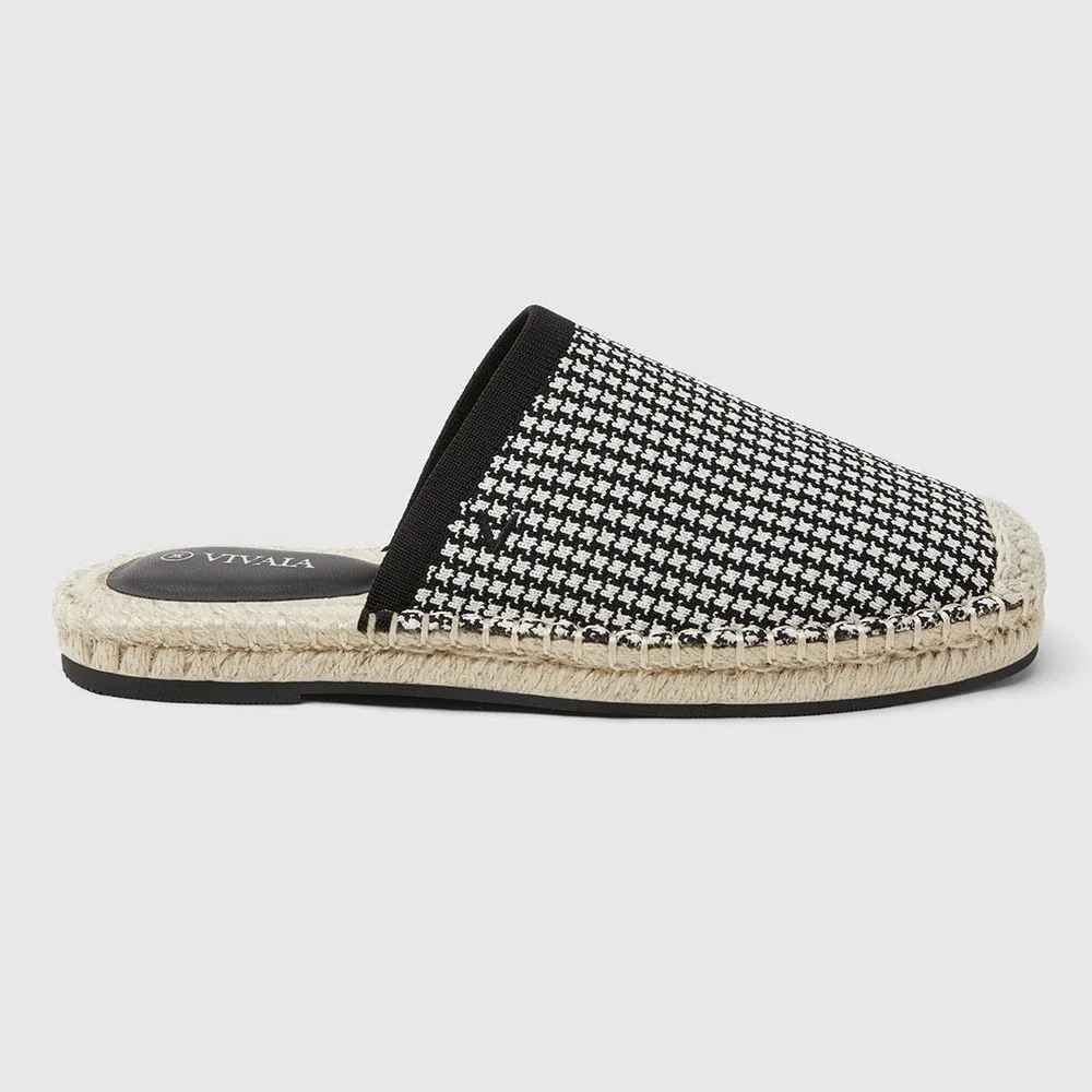 VIVAIA Round-Toe Espadrille‎ Mules | NWT - EU 38 / US 7-7.5 + FREE Slippers